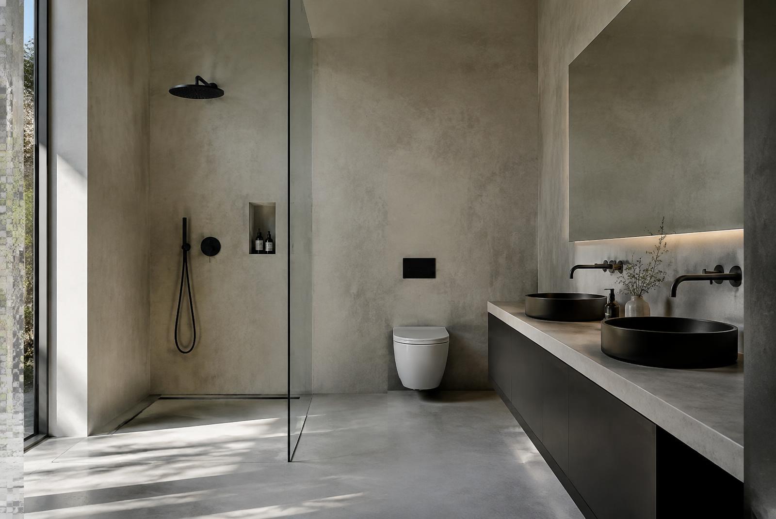 Modern Bathroom Installation — illustrative concept image